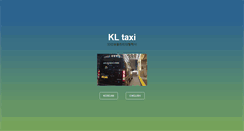 Desktop Screenshot of kltaxi.com